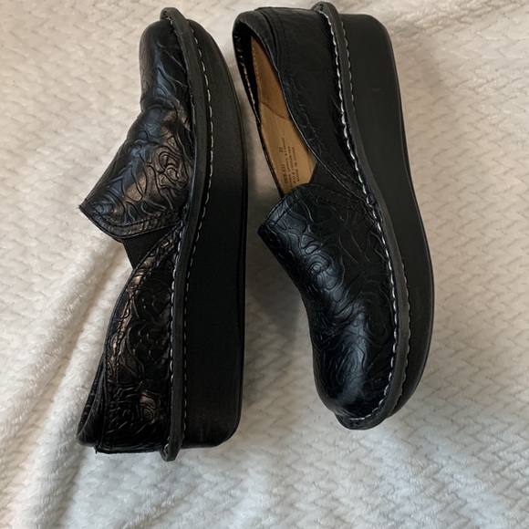 Alegria Debra Black Embossed size 39 - Picture 3 of 6